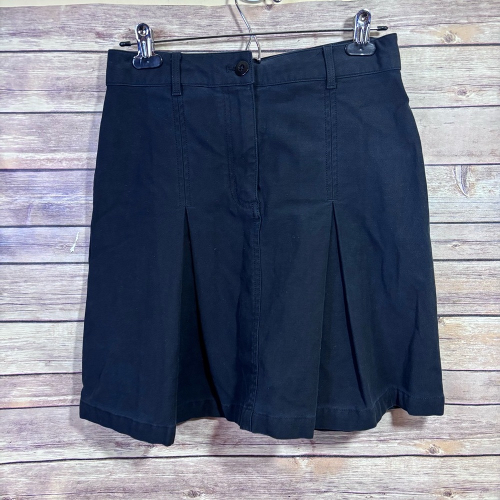Wilfred Free Pleated Mini Short Skirt Size 4 Black Academia Schoolgirl